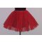 Tüll szoknya piros (gyerek méret)