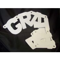 Gratulálunk! betűfüzér fehér