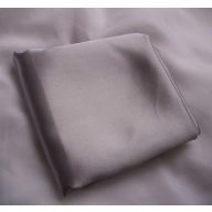 Ezüst szatén selyem (1,5 m széles)