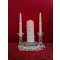 Esküvői gyertyaszett 3 részes, bortnis 28.