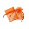 8x10 cm organza tasak narancs (10 db)