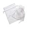 17x23 cm organza tasak fehér (3 db)