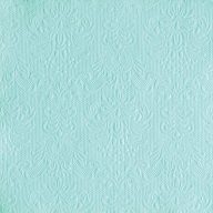 Menta dombornyomott szalvéta 33x33 (15 db) AMB - 7032
