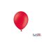 Pasztel lufi 12 cm - 007 piros