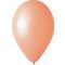 Pasztel lufi 27 cm - 005j barack