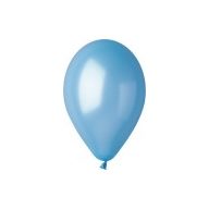 Metál lufi 27 cm - 011 világoskék