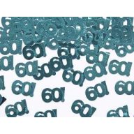 Évszámos konfetti 60, kék (15 gr.)