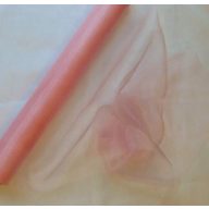 Organza (16 cm x 9 m) púder rózsaszín (081b)