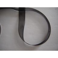 Organza szalag 0,6 cm x 22,86 m, fekete