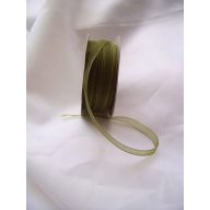 Organza szalag 0,6 cm x 22,86 m, s.moha - 047