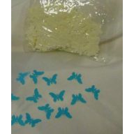 Konfetti pillangó törtfehér (50 gr.)