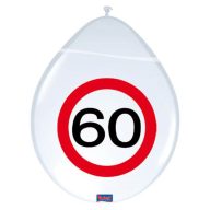 Évszámos lufi 60. (6 db)