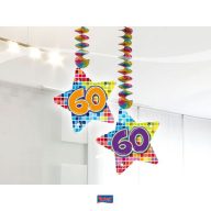 Évszámos függődísz, 2 részes, 60.