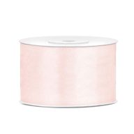 3, 8 cm-es szatén szalag (25 m) barack (075j)