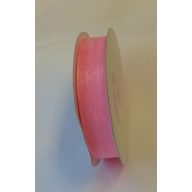 Organza szalag 1,5 cm x 22,86 m, rózsaszín (086)
