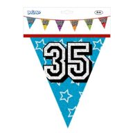 Évszámos zászlógirland 35. (8 méter)