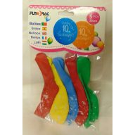 Boldog 10. születésnapot! lufi (5 db)