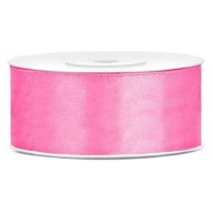 2,5 cm-es szatén szalag (25m) s.rózsaszín (081)