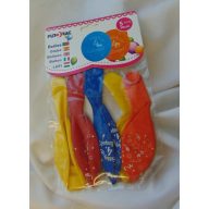 Boldog 4. születésnapot! lufi (5 db)