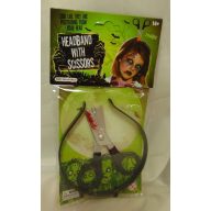 Olló a fejben fejpánt