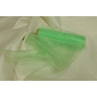 Organza (16 cm x 9 m) mentazöld 103j