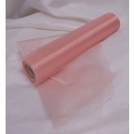 Púderrózsaszín 23,5 cm x 10 m organza (693)