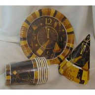 Szilveszteri papírcsákó arany (6 db)