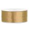 Szatén szalag arany (HS - 15) - (0,6 cm x 22 m)
