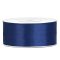 Szatén szalag sötétkék (654) - (2 cm x 22 m)