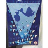 Gólyás zászlógirland kék (2,5 m)