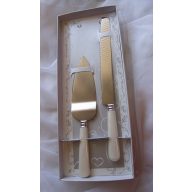 Esküvői tortaszett (kés + lapát) - LOPNOZ