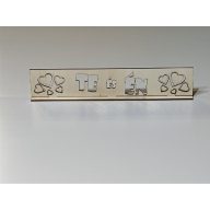 Te meg Én fa tábla (kicsi)