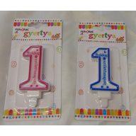 Boldog 1. születésnapot! gyertya