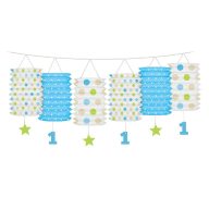 1. évszámos lampion füzér kisfiús (3, 6 m)