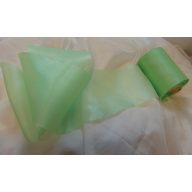 Szatén organza mentazöld (12 cm x 50 m)