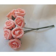 Habrózsa csokor barack, 10 cm-es (8 szálas)