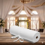 Muszlin anyag, fehér (10 m x 290 cm)