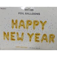 Happy New Year! fólia lufi felirat