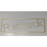 Fotósarok tábla (13x40 cm)