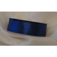 Szatén szalag sötétkék (654) - (3, 8 cm x 22 m)