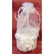 Különleges vendégajándék csomagoló organza tasak