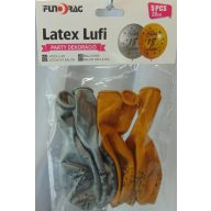   Boldog 18. születésnapot arany, ezüst, (30 cm-es) - 5 db - 624543