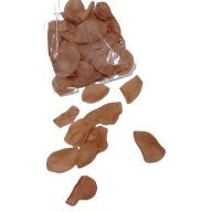 Selyem rózsaszirom világosbarna (100 db)