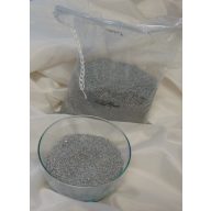 Dekorhomok durvaszemű, 400 gr - ezüstszürke