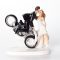 Motoros ifjú pár tortadísz (921456)