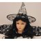 Boszorkány/varázsló kalap+köpeny