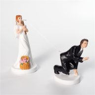 Ifjú pár tortadísz (770010) - 13 cm