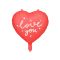 I love You! fólia lufi (45 cm)