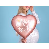 Fólia lufi babaváró partira (45 cm), kislányos - FB92