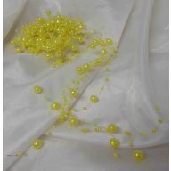 Gyöngyboa (5 x 1,2 m) sárga